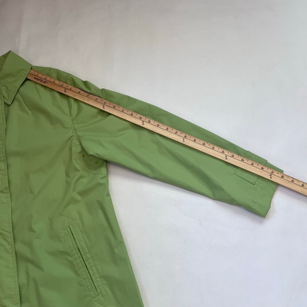 White Stag Lime Green Floral Lining Lightweight Rain Jacket Women's 12/14 - Picture 14 of 14